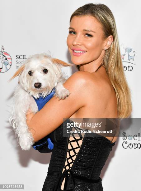Model Joanna Krupa attends the Social Compassion in Legislation Hosts "Sunset On Sunset" Event Honoring Animal-Rights Pioneers at Andaz West...