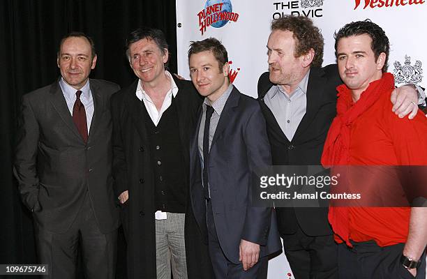Kevin Spacey, Gabriel Byrne, Billy Carter , Colm Meaney and Eugene O'Hare