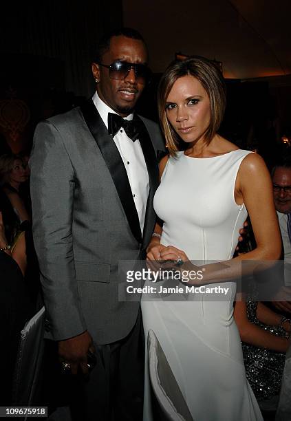 Sean "Diddy" Combs and Victoria Beckham *EXCLUSIVE*