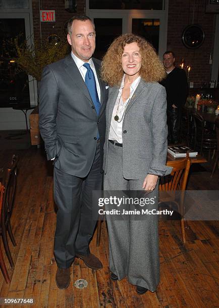 Edward Menicheschi, Publisher and Vice President of "Vanity Fair," and Nicole Farhi