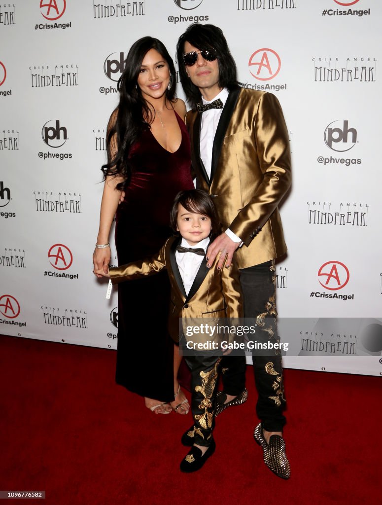 "Criss Angel MINDFREAK" Grand Opening At Planet Hollywood Resort & Casino