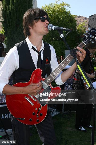 Mando Diao during GQ Lounge @ Coachella - Day 1 at Viceroy Hotel in Indio, California, United States.