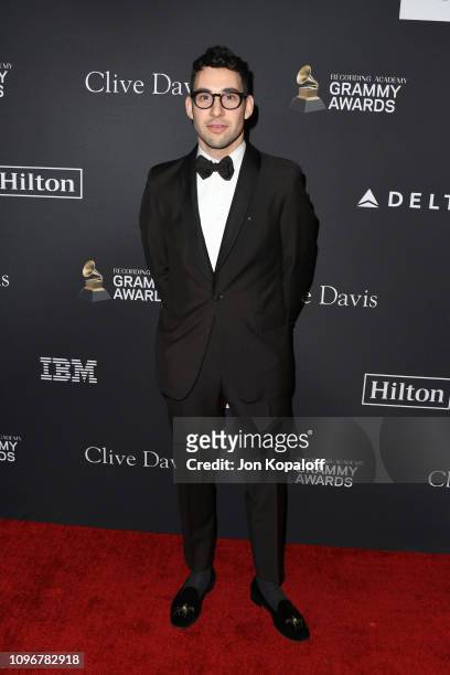 Jack Antonoff attends The Recording Academy And Clive Davis' 2019 Pre-GRAMMY Gala at The Beverly Hilton Hotel on February 9, 2019 in Beverly Hills,...