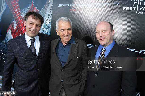 Director Sam Raimi, Screenwriter Alvin Sargent and Screenwriter Ivan Raimi