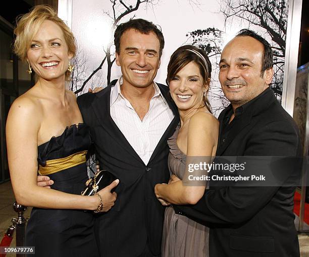 Amber Valletta, Julian McMahon, Sandra Bullock and Mennan Yapo