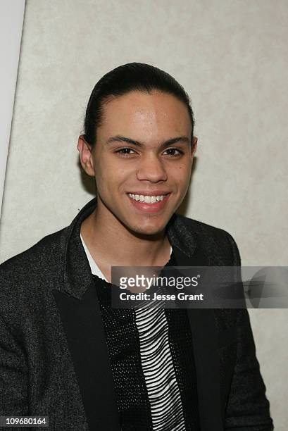 Evan Ross during 2007 ShoWest - Lionsgate Luncheon - Arrivals at Paris Hotel in Las Vegas, NV, United States.