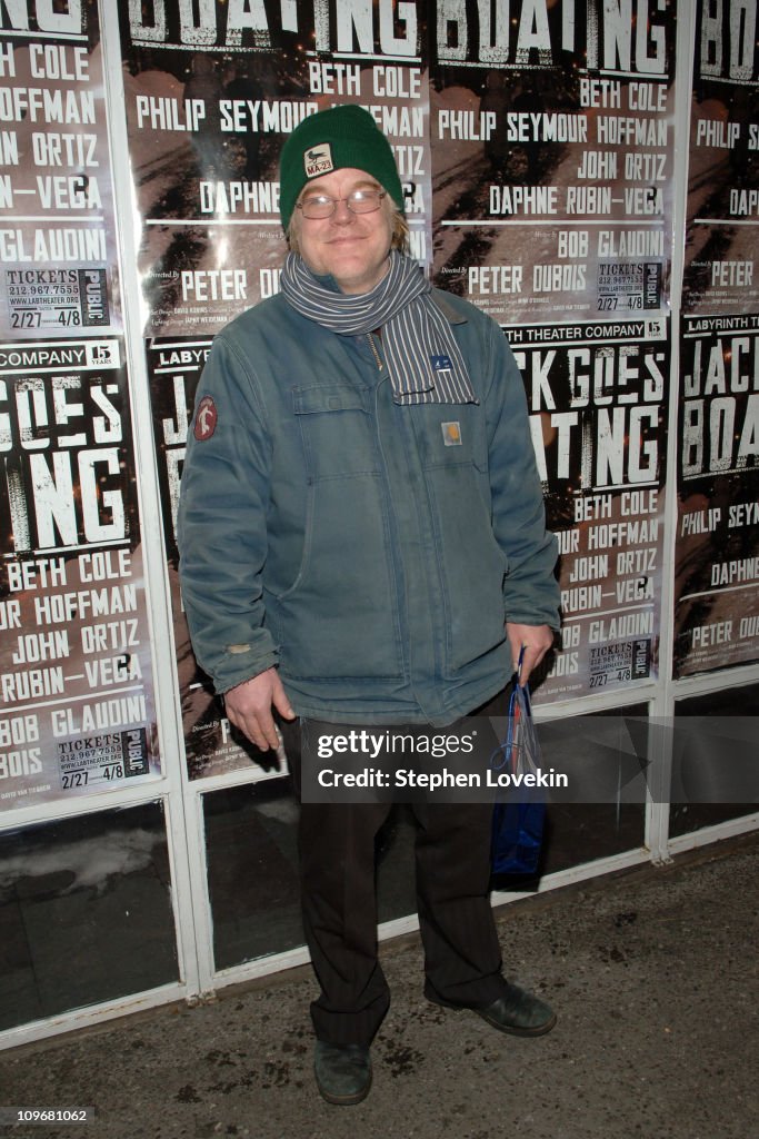 "Jack Goes Boating" New York Opeing Night - After Party - Arrivals