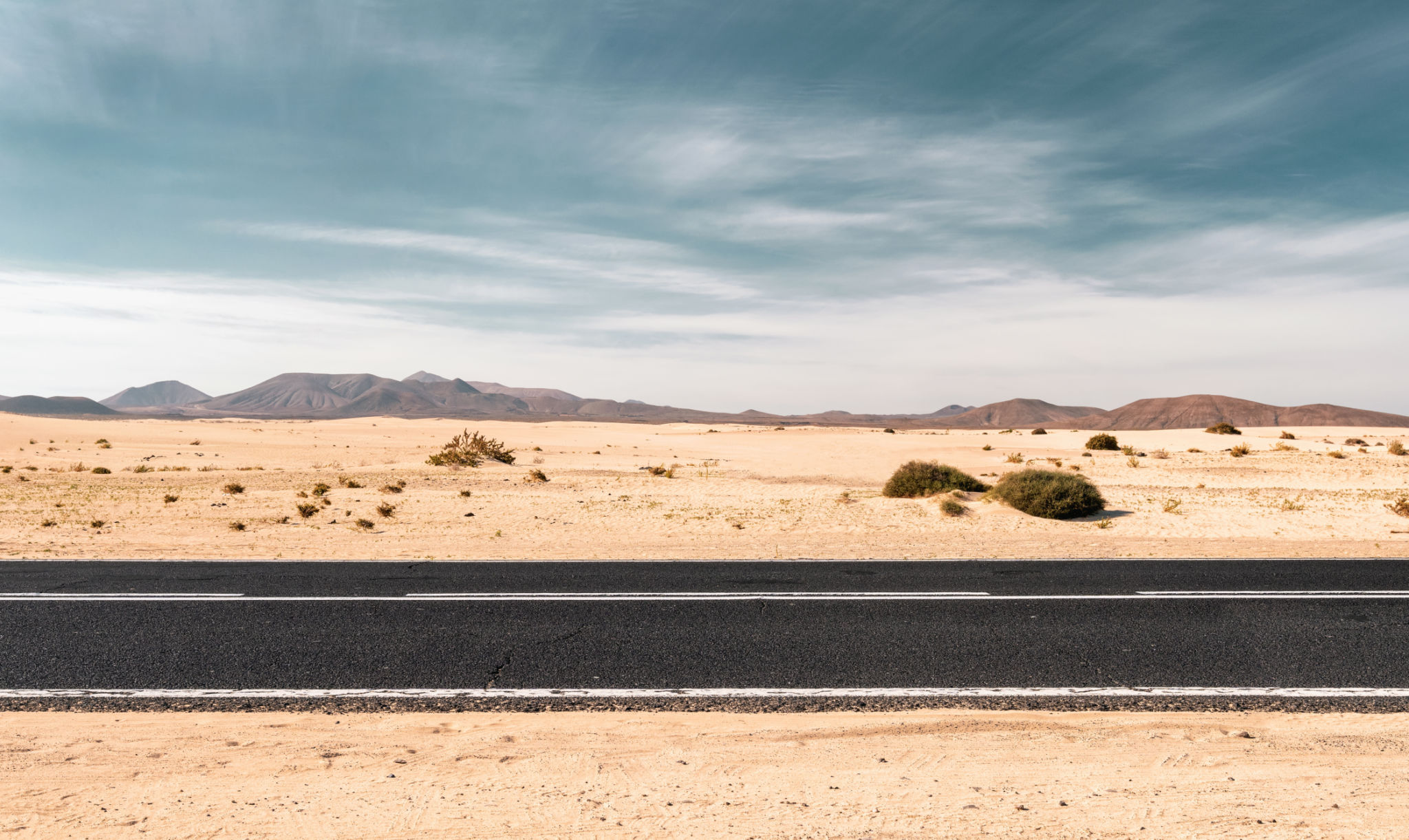 desert road trip