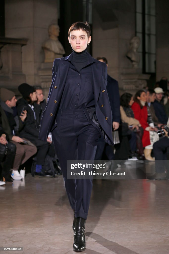 Officine Generale : Runway - Paris Fashion Week - Menswear F/W 2019-2020