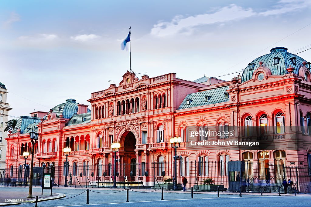 Casa Rosada, (Presidential Palace) ,