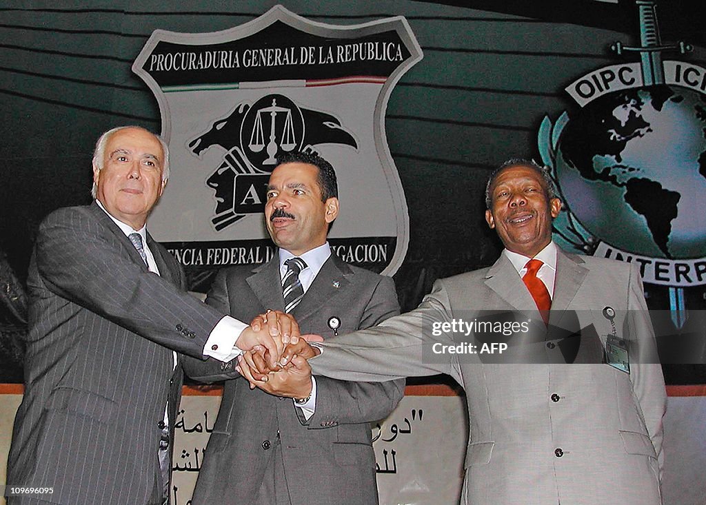 The new President of Interpol, South Afr