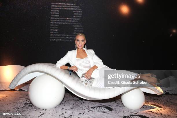 Lara-Isabelle Rentinck during the PLACE TO B Berlinale party of BILD at Borchardt Restaurant on February 9, 2019 in Berlin, Germany.