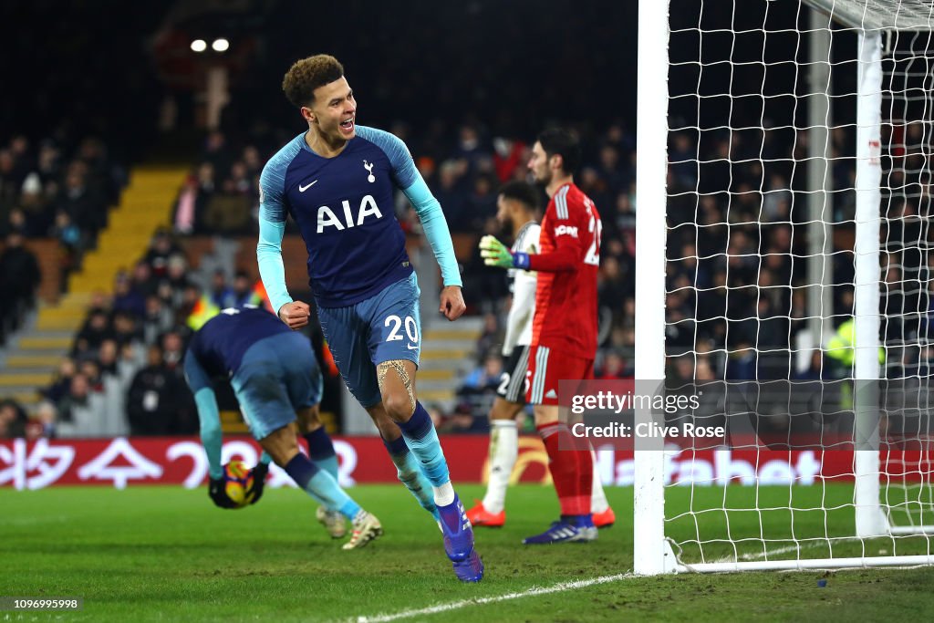 Fulham FC v Tottenham Hotspur - Premier League