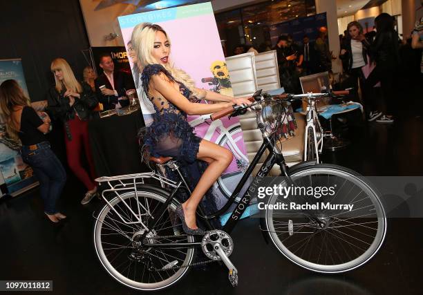 Madame Kaila Methven attends the GBK & STK at The "W" Hotel Pre-Grammy Lounge on February 9, 2019 in Los Angeles, California.