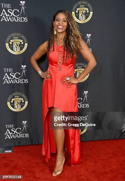 Merrin Dungey attends the 33rd Annual American Society Of Cinematographers Awards For Outstanding Achievement In Cinematography at The Ray Dolby...