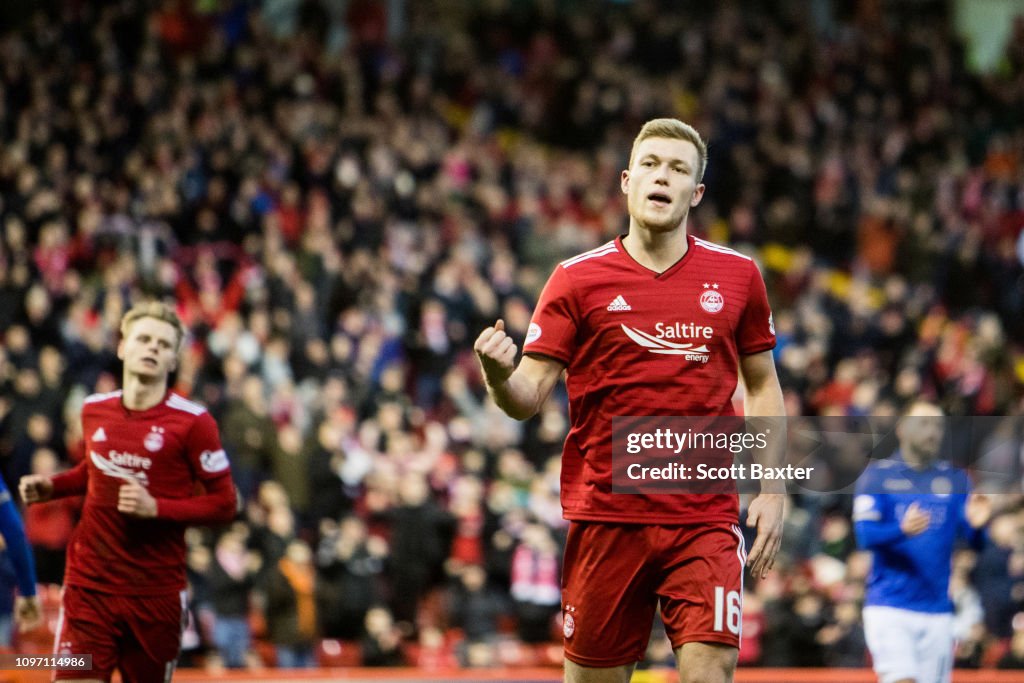 Aberdeen v Queen of the South - Scottish Cup 5th Round