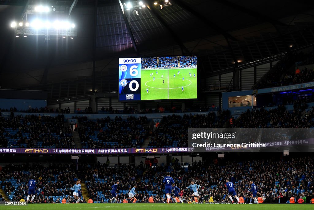 Manchester City v Chelsea FC - Premier League