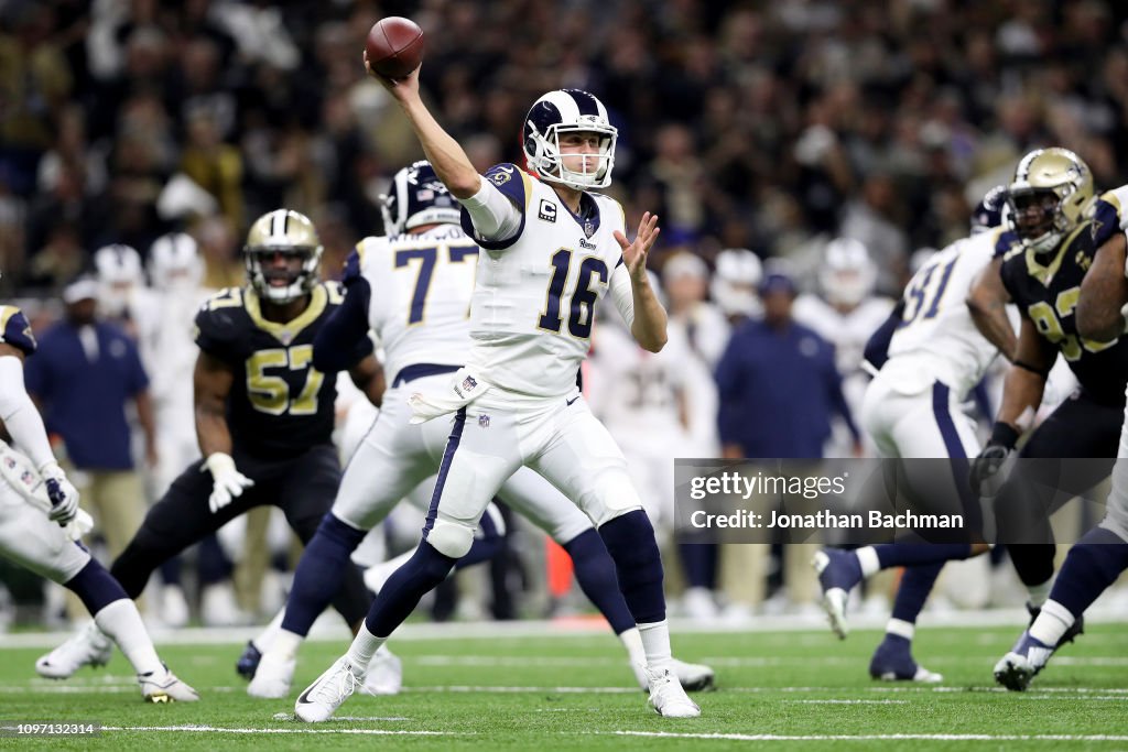 NFC Championship - Los Angeles Rams v New Orleans Saints