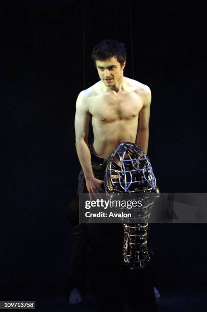 Daniel Radcliffe stars in the play Equus by Peter Shaffer which is at the Gielgud Theatre, London, Photo Shows: Daniel Radcliffe as Alan Strang. 22....