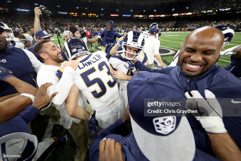 NFC Championship - Los Angeles Rams v New Orleans Saints