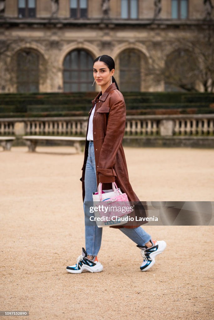 Street Style - Paris Fashion Week - Menswear F/W 2019-2020 : Day Six