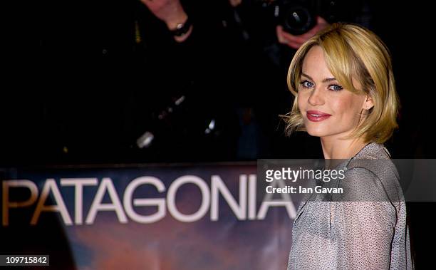 Duffy attends the Patagonia UK Film Premiere at the Odeon Covent Garden on March 2, 2011 in London, England.