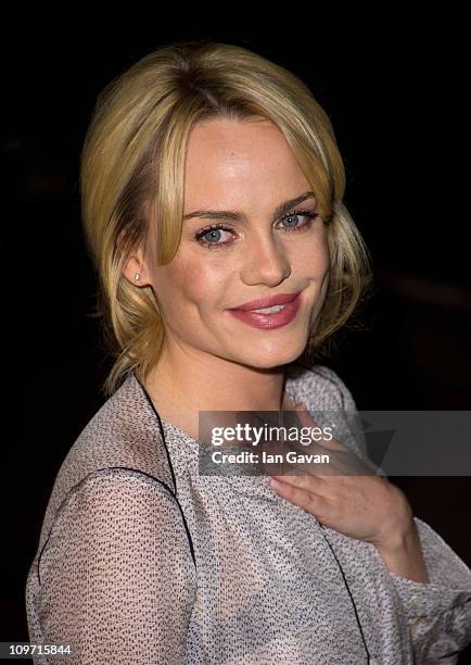 Duffy attends the Patagonia UK Film Premiere at the Odeon Covent Garden on March 2, 2011 in London, England.