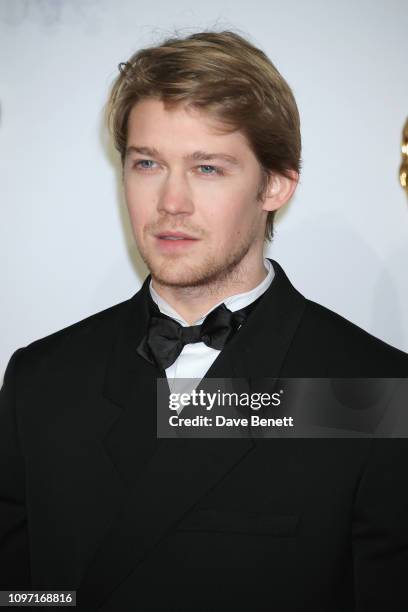 Joe Alwyn attends the EE British Academy Film Awards at Royal Albert Hall on February 10, 2019 in London, England.