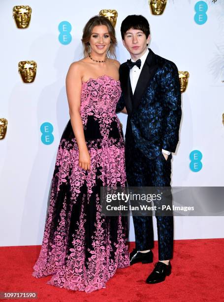 Barry Keoghan attending the 72nd British Academy Film Awards held at the Royal Albert Hall, Kensington Gore, Kensington, London.