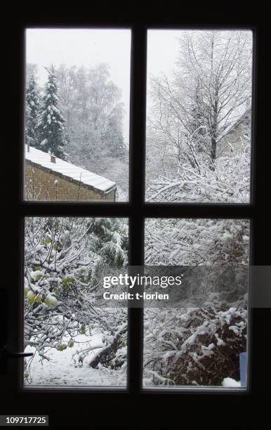 Snowfall Window Photos and Premium High Res Pictures - Getty Images