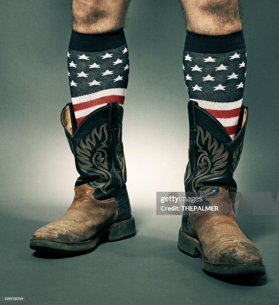 Chaussettes cow-boy