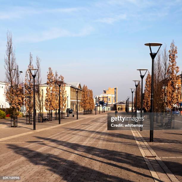 avenue at old woolwich royal arsenal - royal arsenal stock pictures, royalty-free photos & images