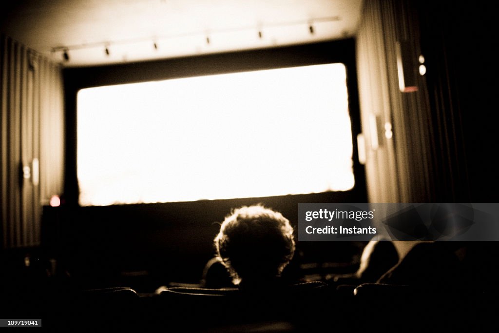 People Watching Movies