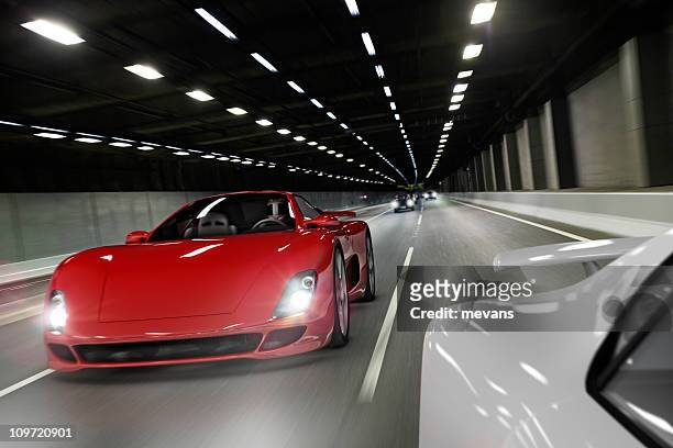 need for speed - red porsche stock pictures, royalty-free photos & images