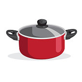 Pan vector kitchenware or cookware vector