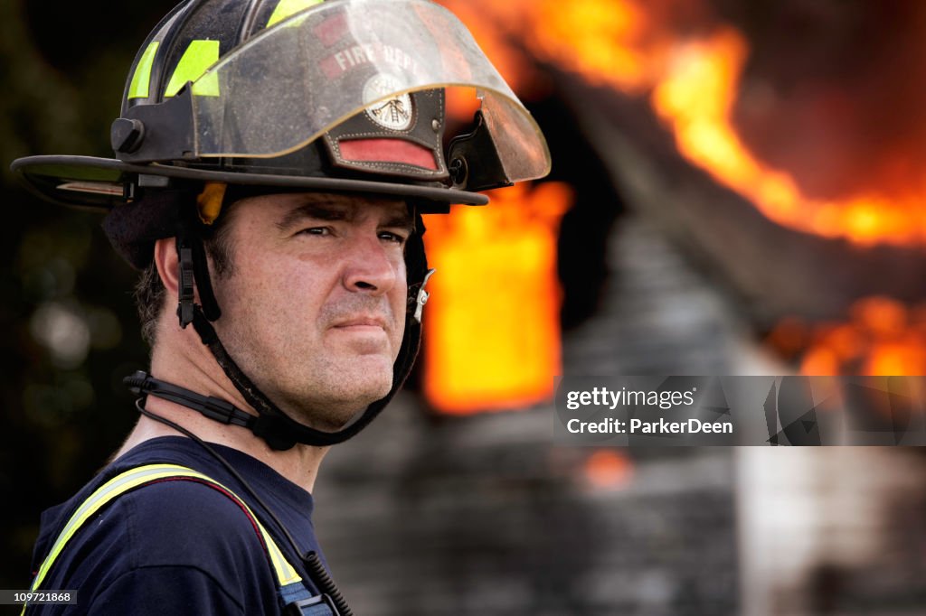 Fire Fighter Working