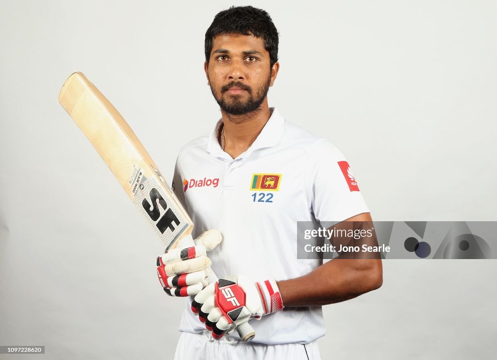 Sri Lanka Test Squad Headshots Session