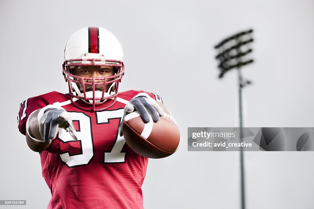 Sentient Footballer Confident Football Player High-Res Stock Photo - Getty Images