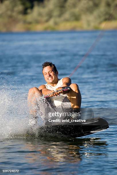 wakeboarding-butt check - avid pro tools stock pictures, royalty-free photos & images