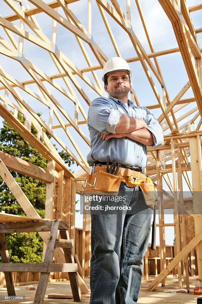 Construction Worker on Site