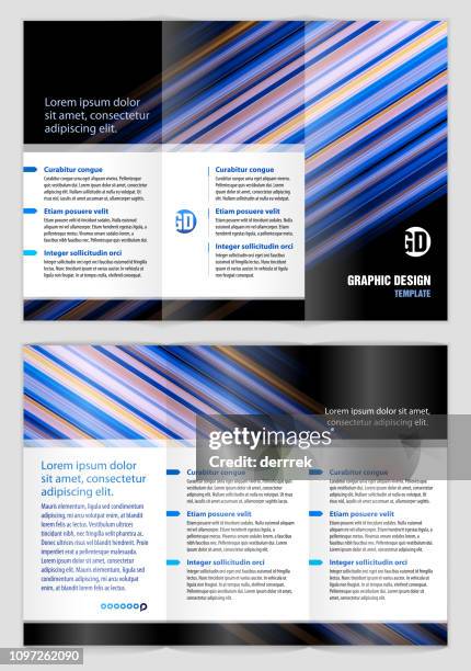 Leaflet Examples Readable Leaflet Design Example High-Res Vector Graphic - Getty Images