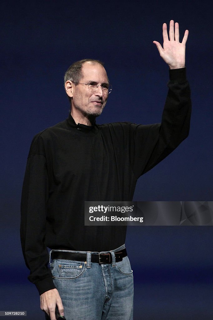 Apple's Steve Jobs Takes Stage to Introduce IPad 2 Tablet
