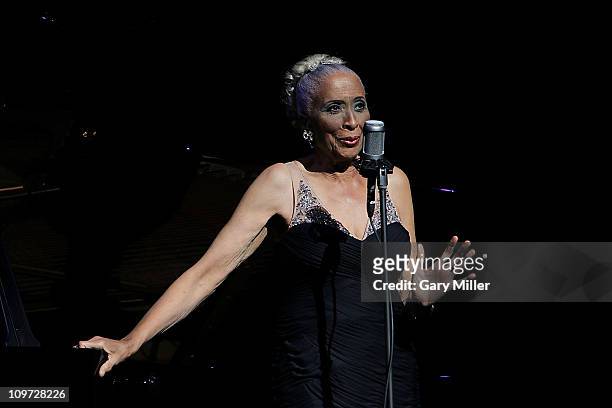 Opera singer Barbara Smith Conrad performs during the Texas Medal of Arts Awards ceremony at The Long Center on March 1, 2011 in Austin, Texas.