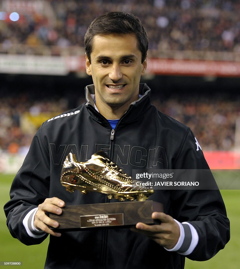 Valencia's Brazilian forward Jonas Gonca
