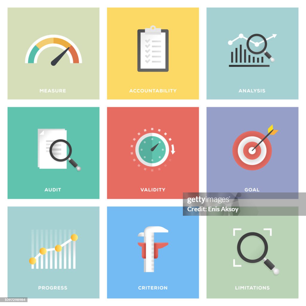 Assessment Icon Set