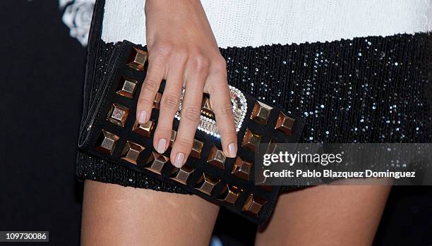Actress Natasha Yarovenko attends new 'MSN' presentation at Shoko on March 2, 2011 in Madrid, Spain.