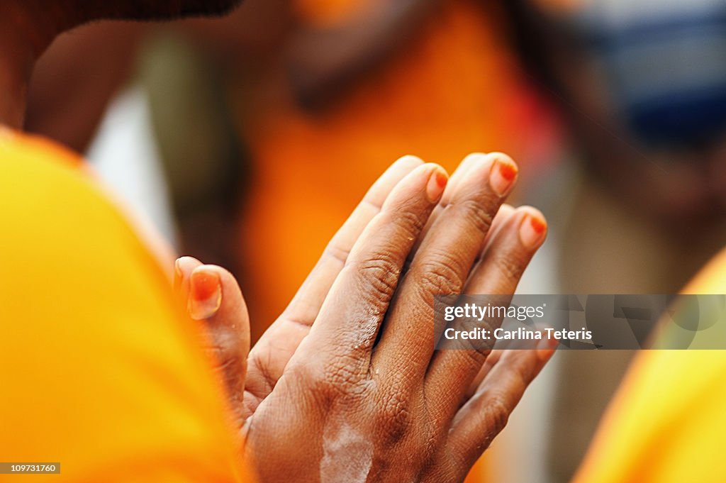 Praying hands