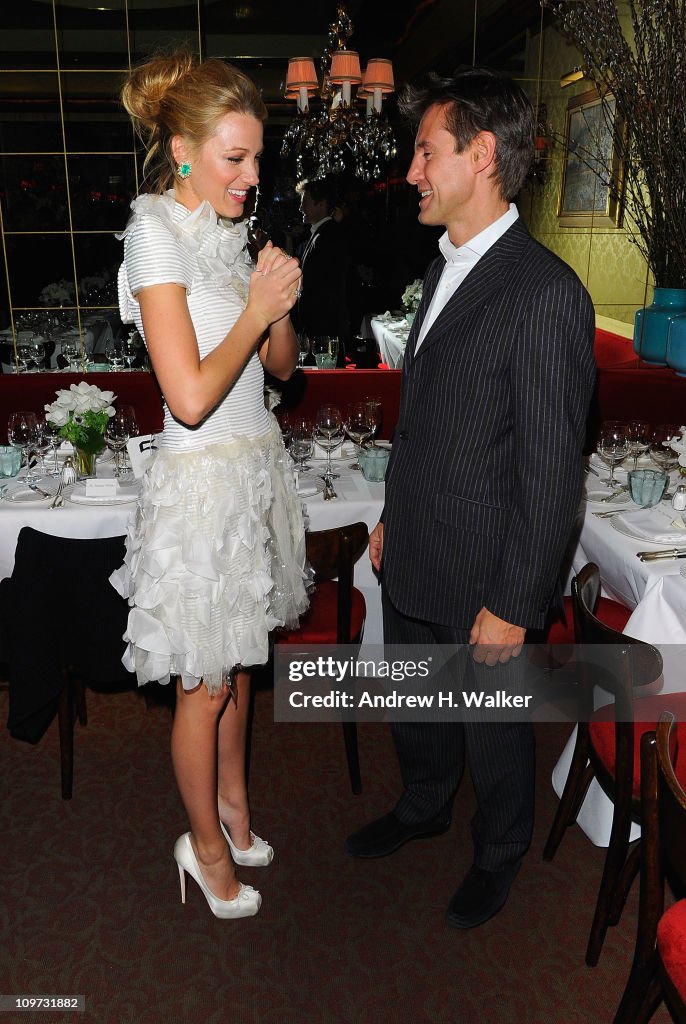 CHANEL Hosts An Intimate Dinner In Honor Of Blake Lively