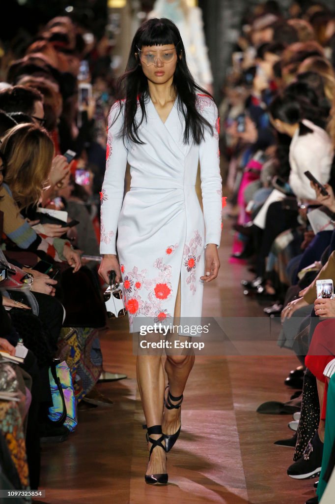 Schiaparelli : Runway - Paris Fashion Week - Haute Couture Spring Summer 2019