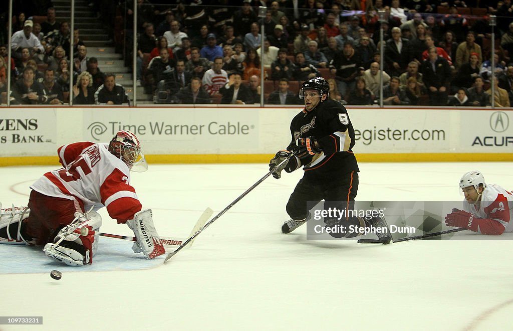 Detroit Red Wings v Anaheim Ducks